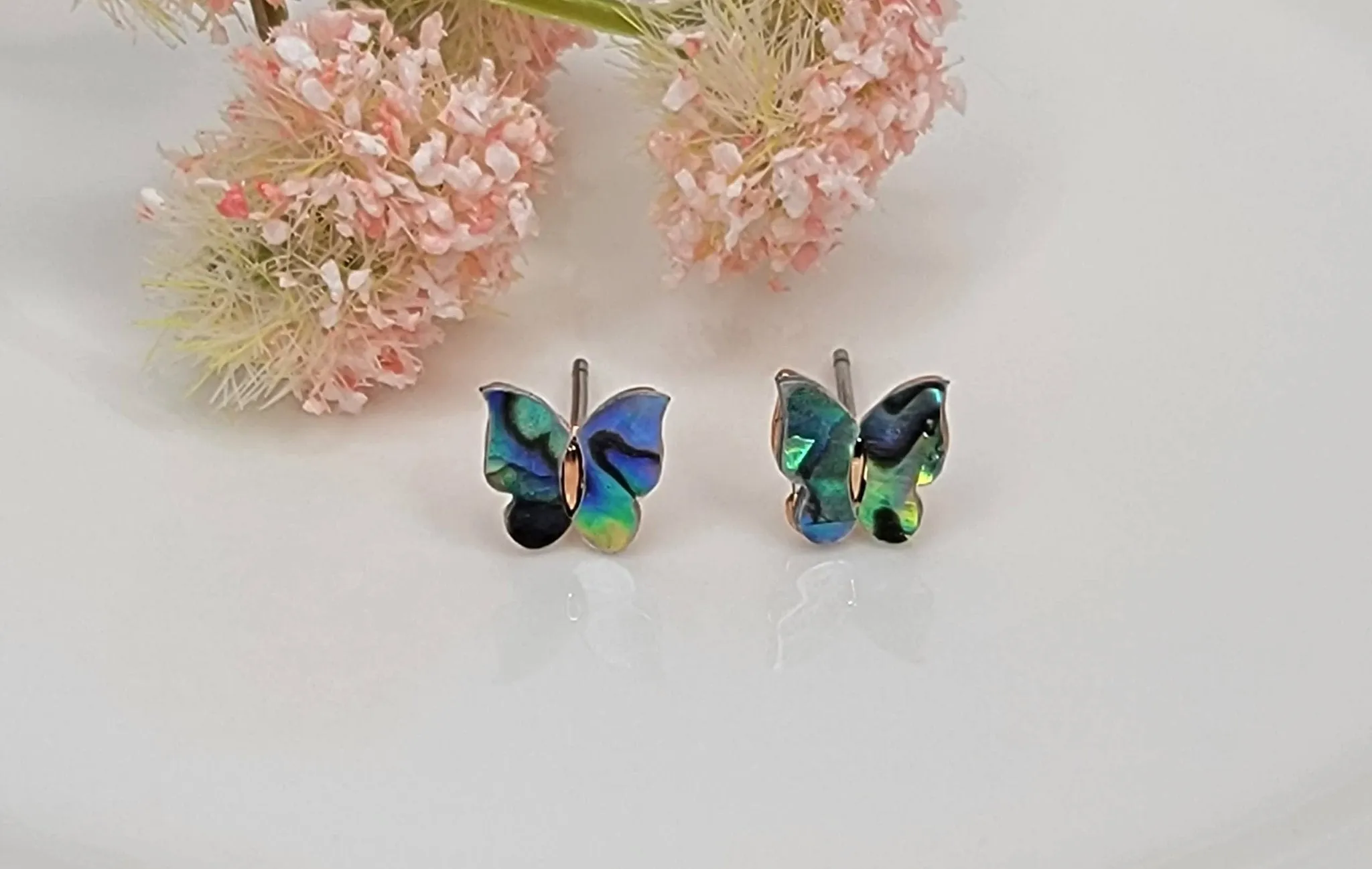 Mini Butterfly Stud Earrings