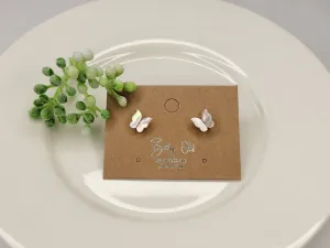 Mini Butterfly Stud Earrings