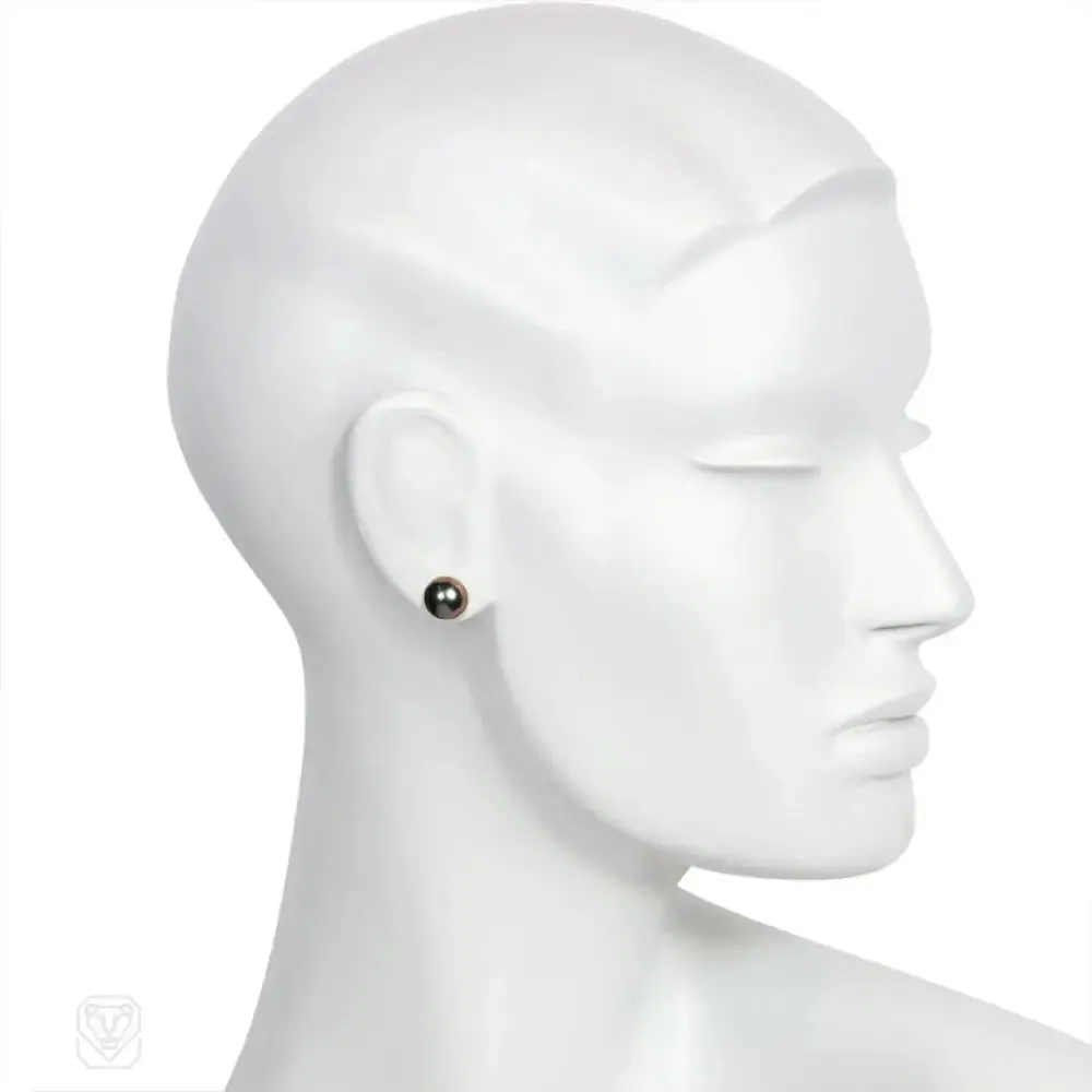 Mismatched South Sea and Japanese pearl earrings