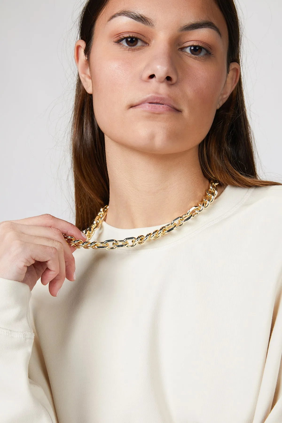MIXED UP STATEMENT NECKLACE