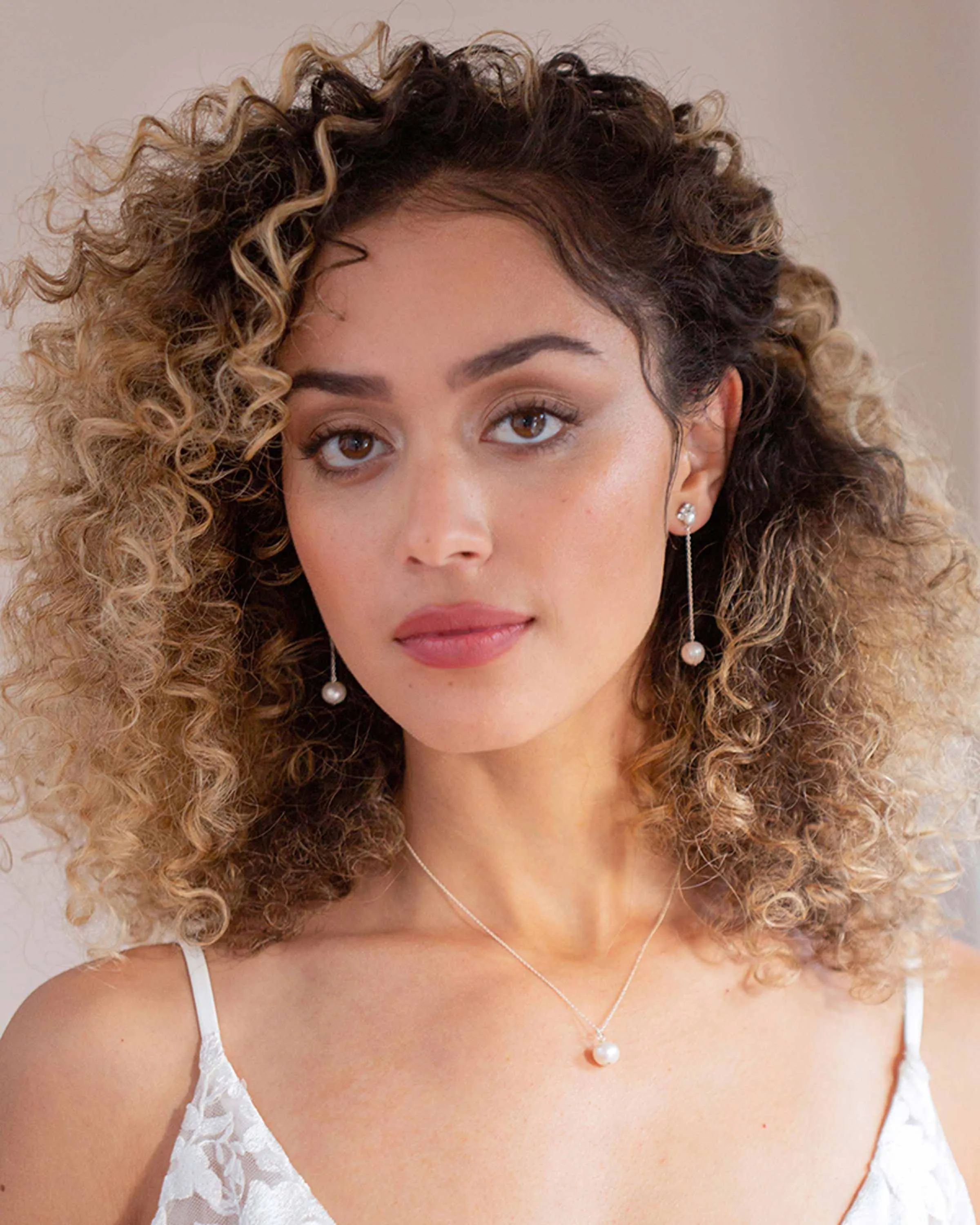 Moondrop Pearl Long Earrings