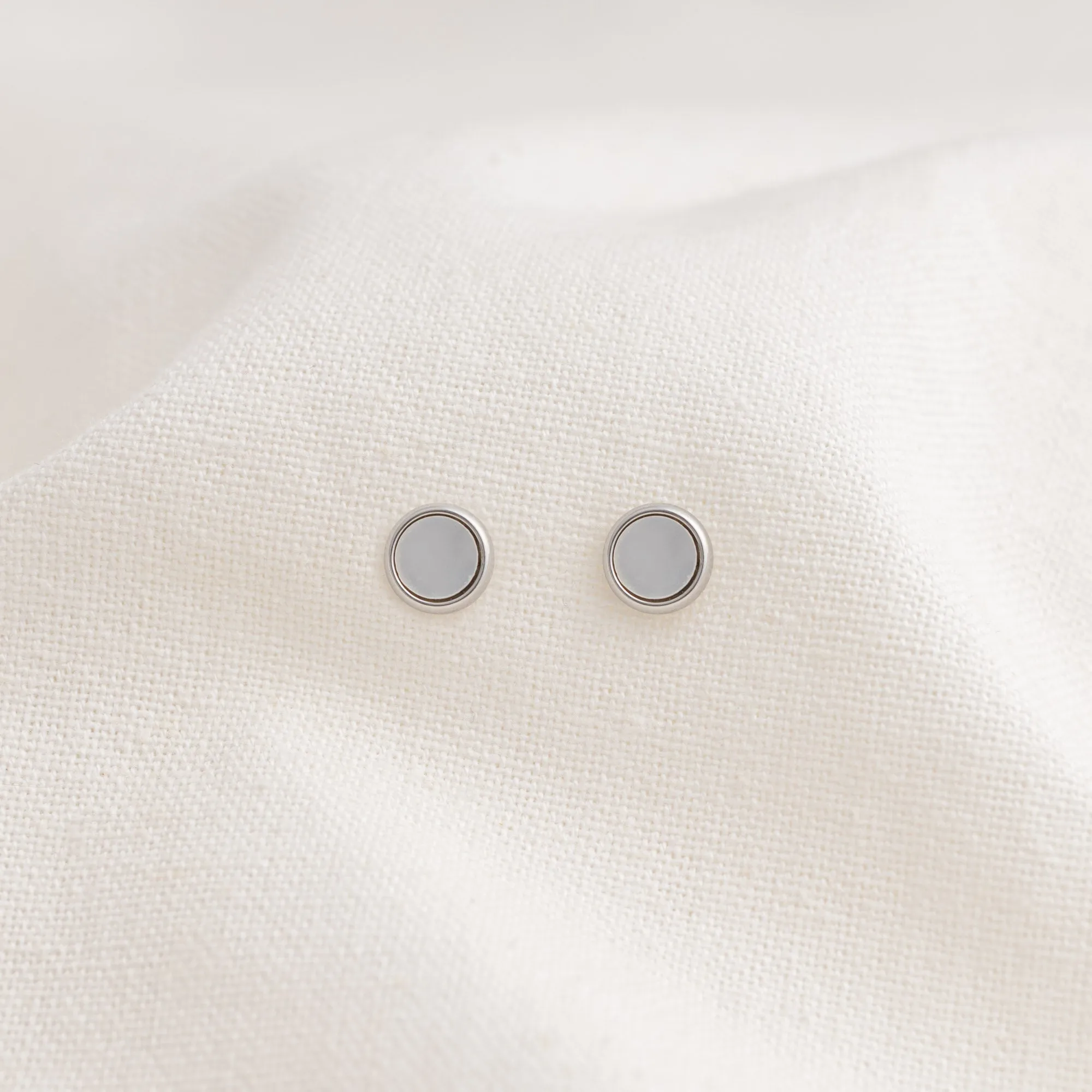 Mother of Pearl Dot Stud