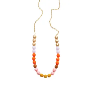 Multi Colored Bead Necklace