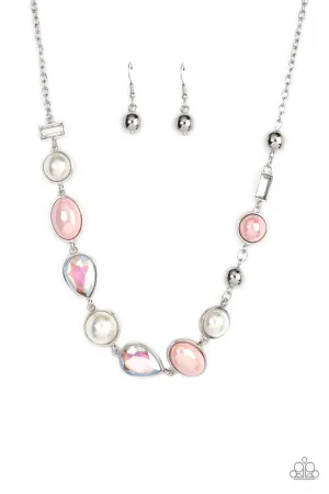 Nautical Nirvana Pink Paparazzi Necklace