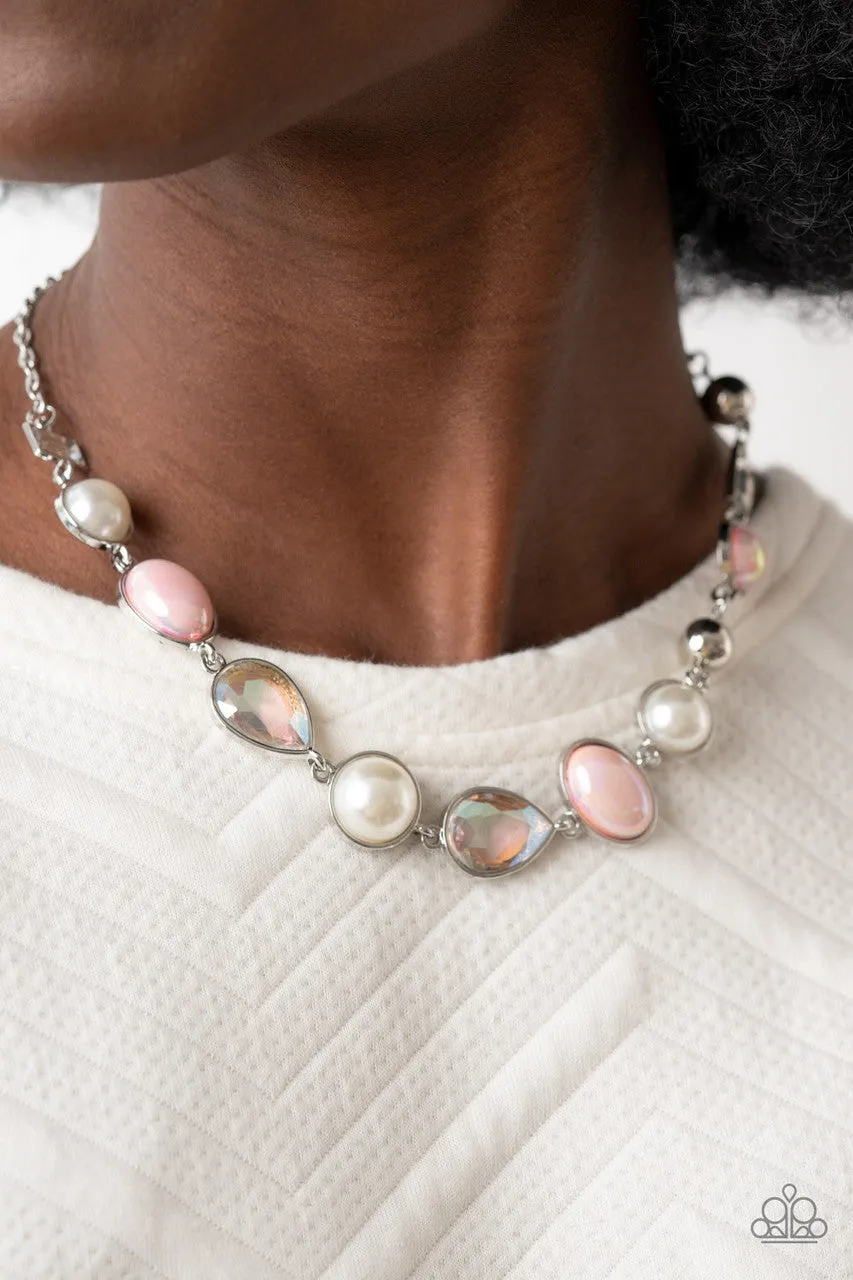Nautical Nirvana Pink Paparazzi Necklace