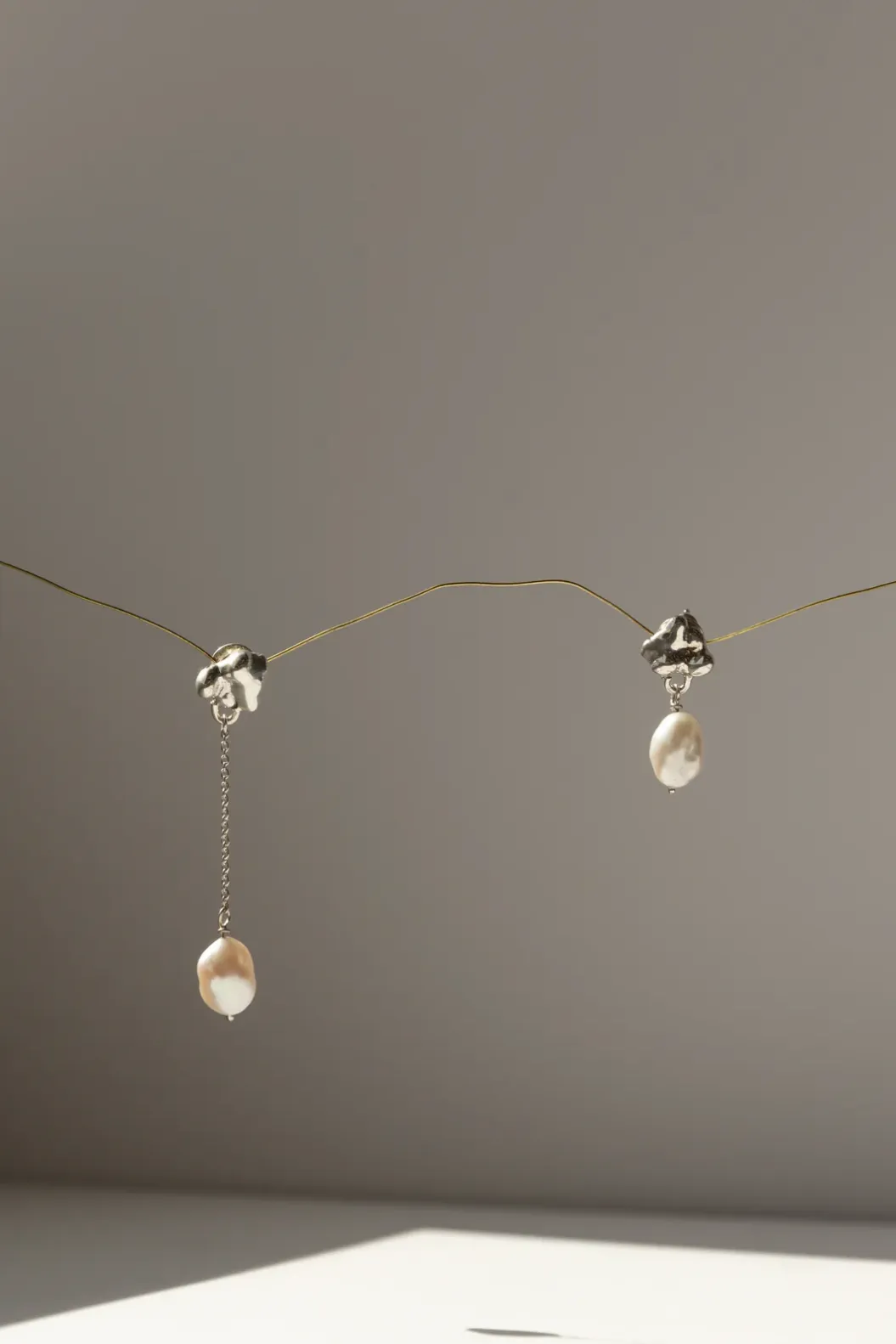 Neb Drops in Sterling Silver