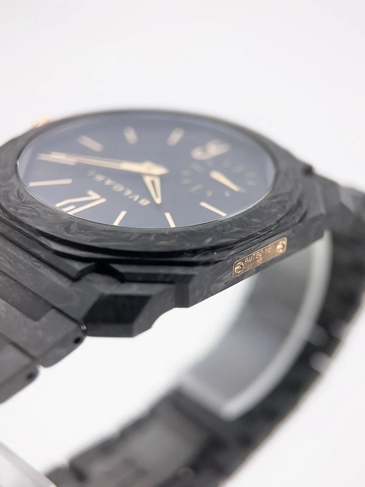 NEW 2023  Bulgari Octo Finissimo 103779 40MM Black Dial Carbon Gold - Box/Papers