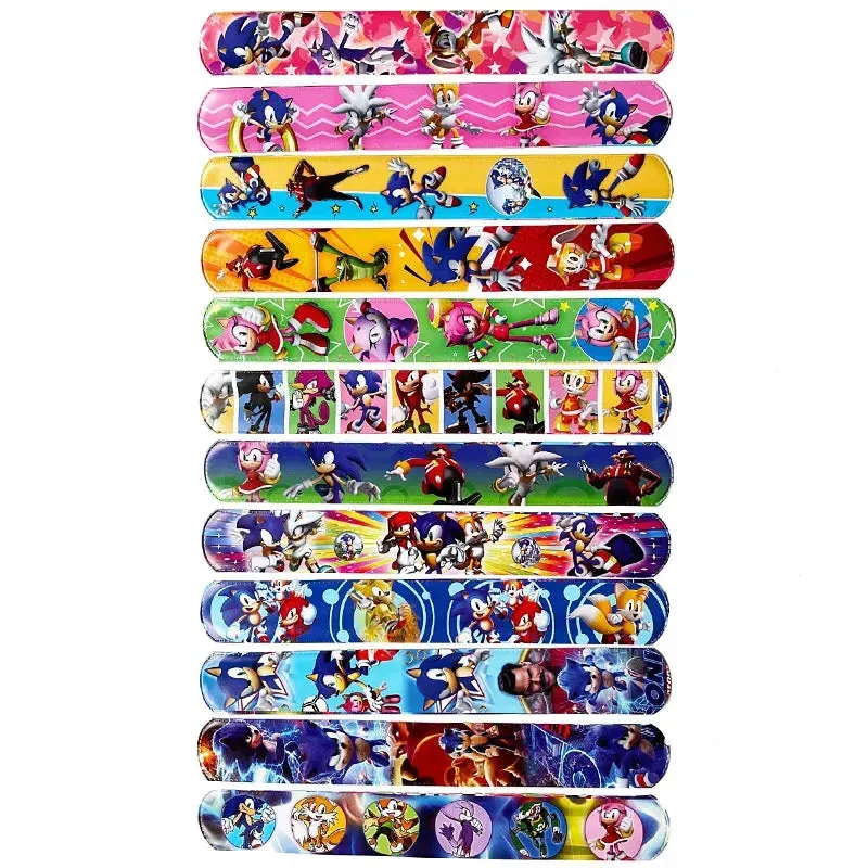 New Mario Bros Wrist Strap Clap Ring Slap Bracelets