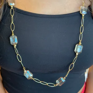 Night Out Necklace- Crystal