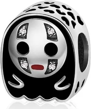 No Face Anime Bead Charm