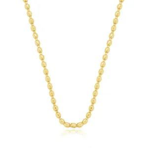 Nugget Bead Chain Necklace