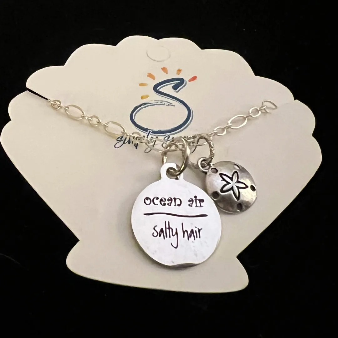 Ocean Air Salty Hair, Necklace