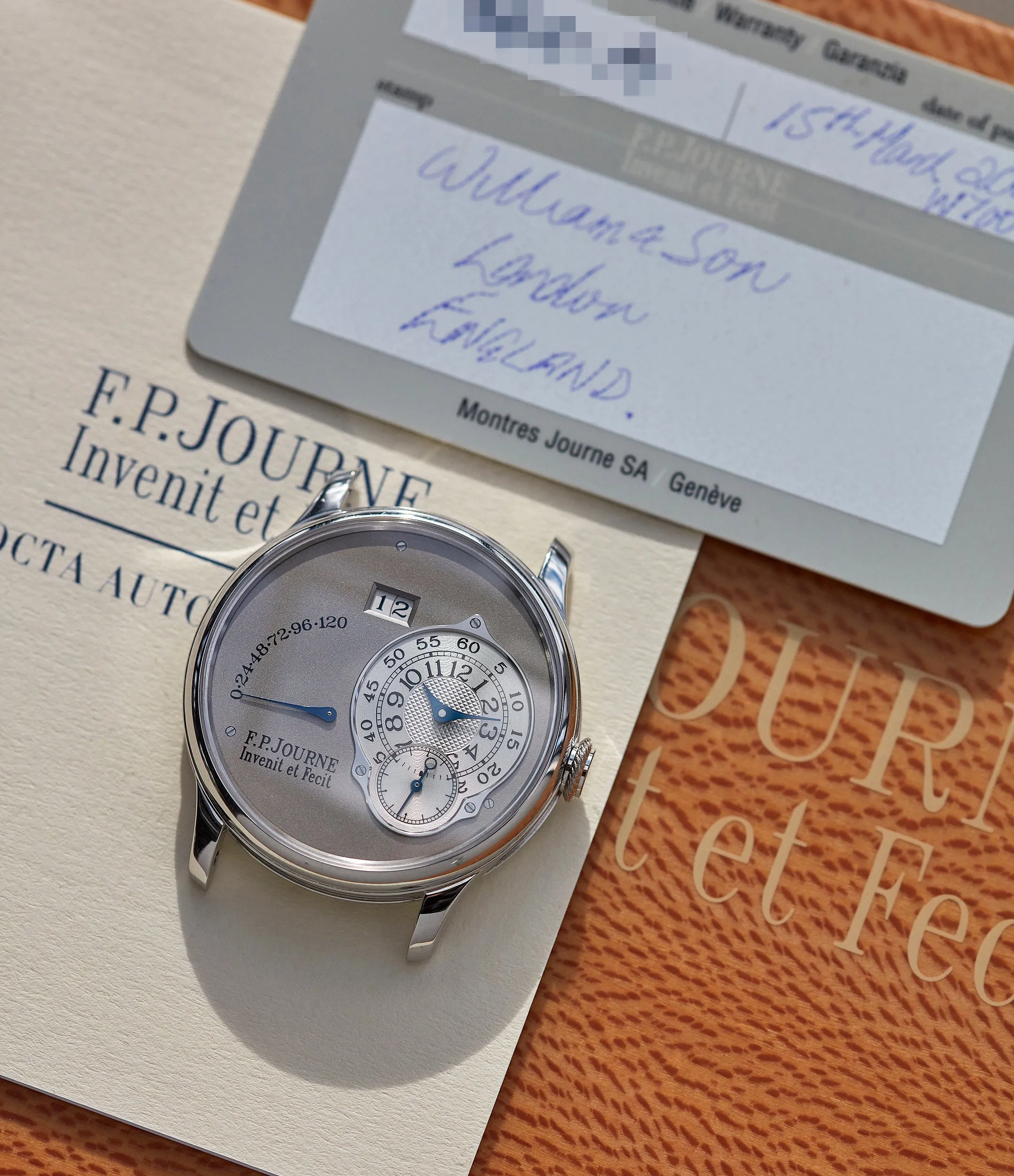 Octa Réserve Marche | 38mm | Platinum