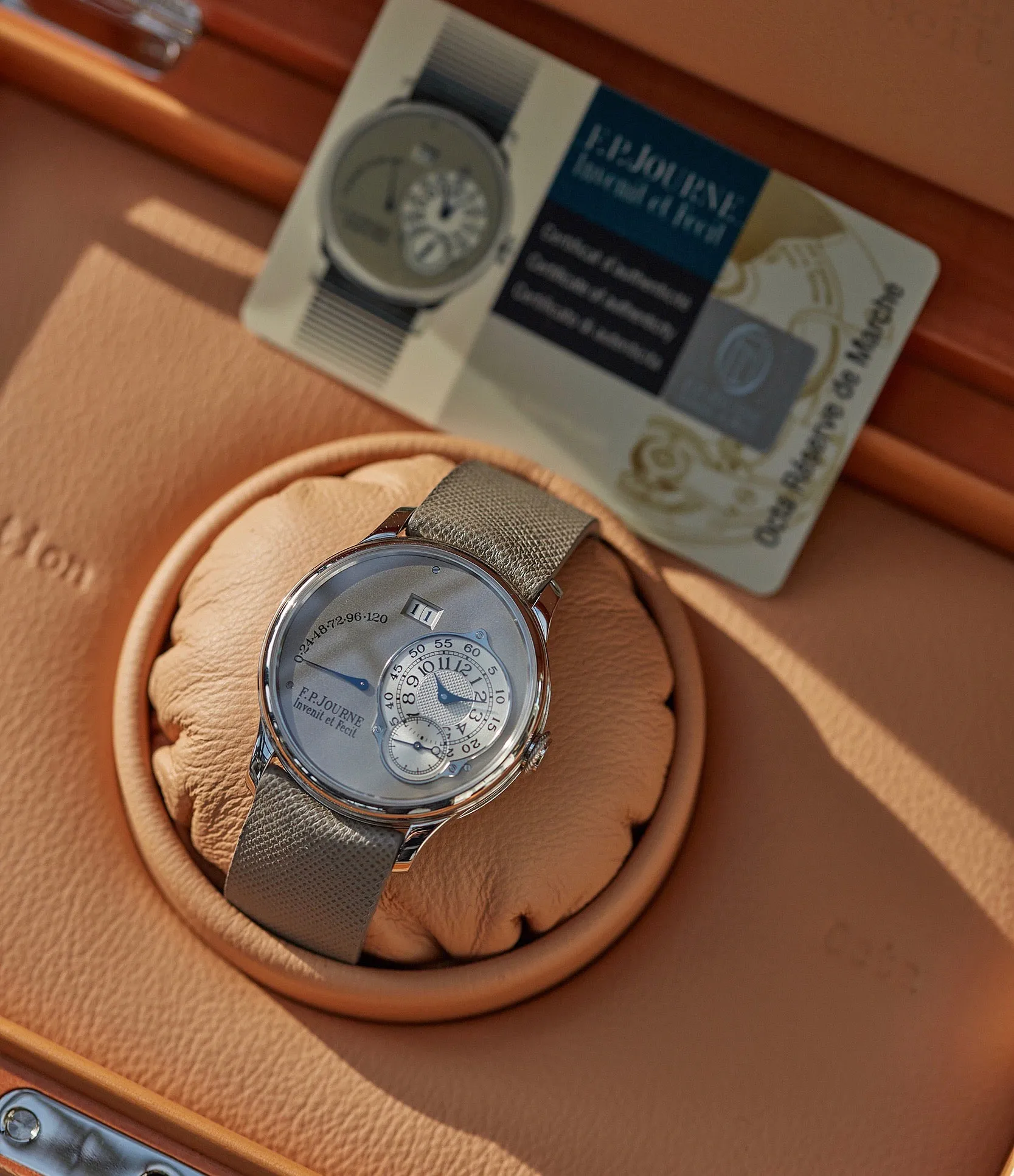 Octa Réserve Marche | 38mm | Platinum
