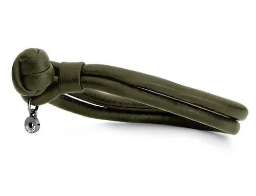 Ole Lynggaard Mens Leather Bracelet