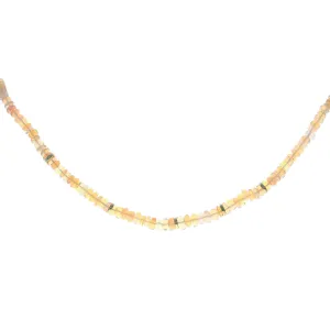 Opal Bead Necklace