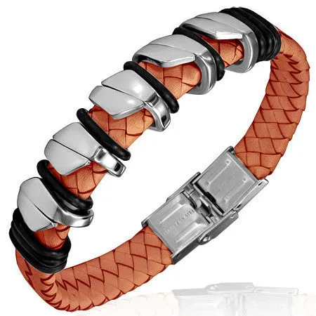 Orange Braid Clasp