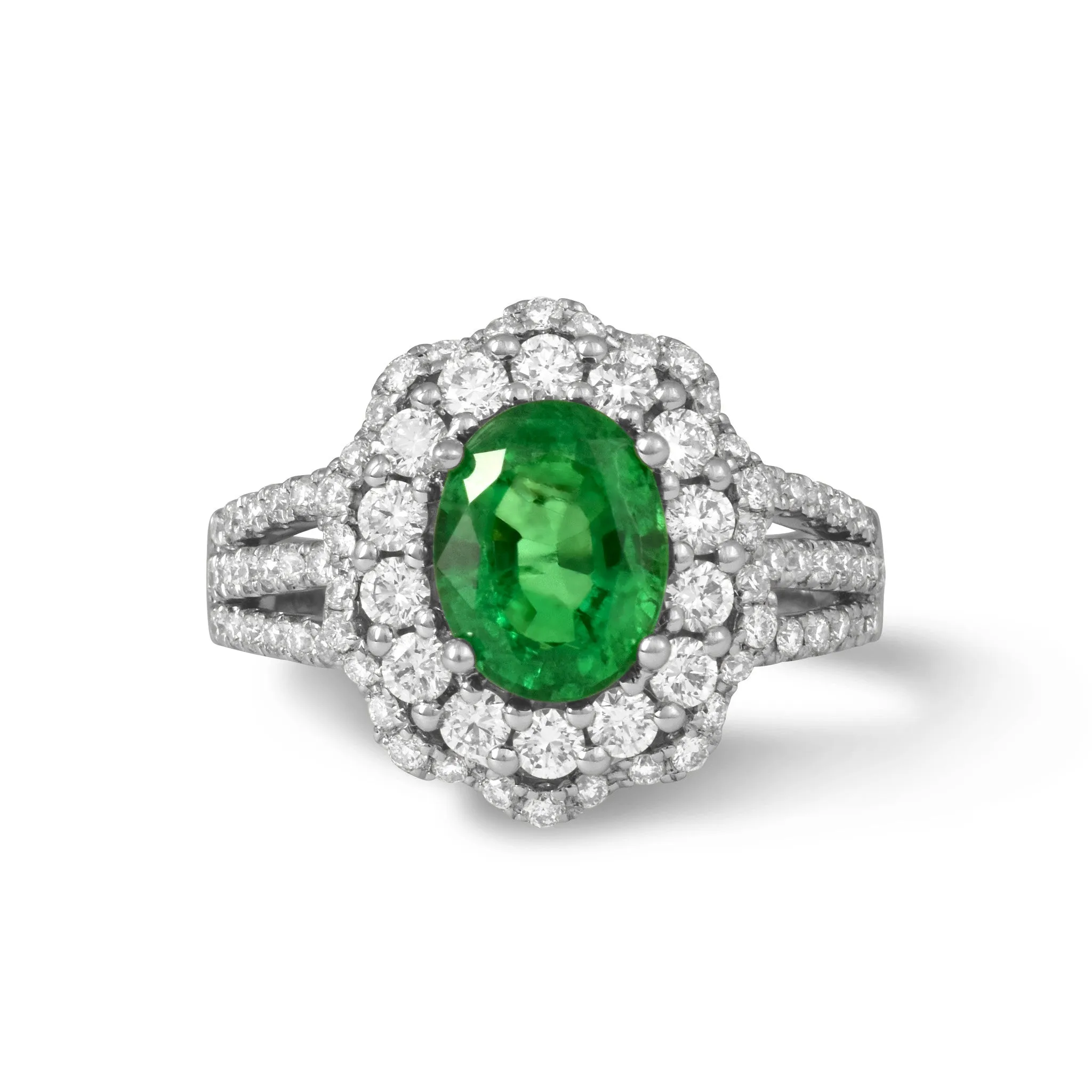 Oval Emerald Dreams Ring