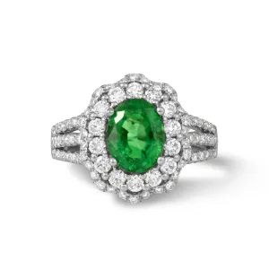 Oval Emerald Dreams Ring
