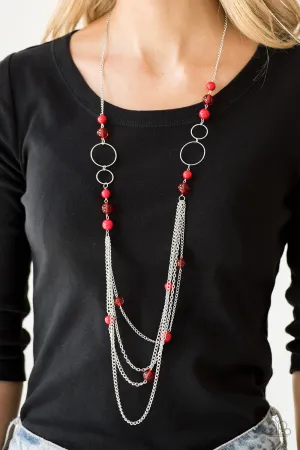 PAPARAZZI Bubbly Bright - Red