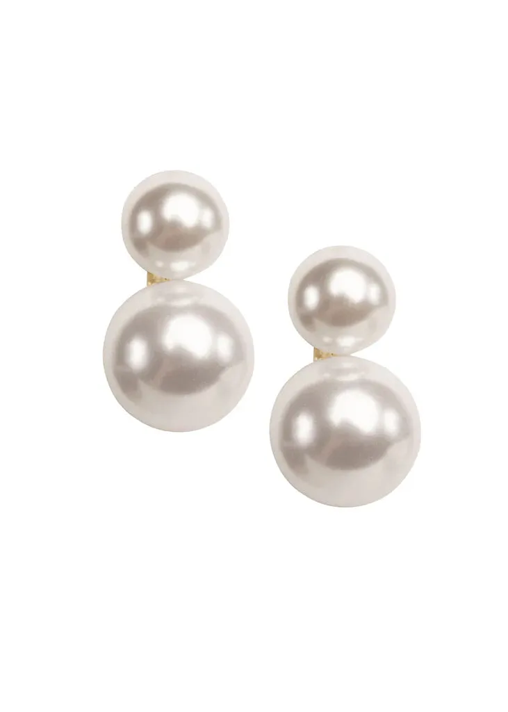 Pearl dublet stud