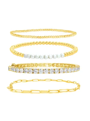 Perfect Pearl Bracelet Set