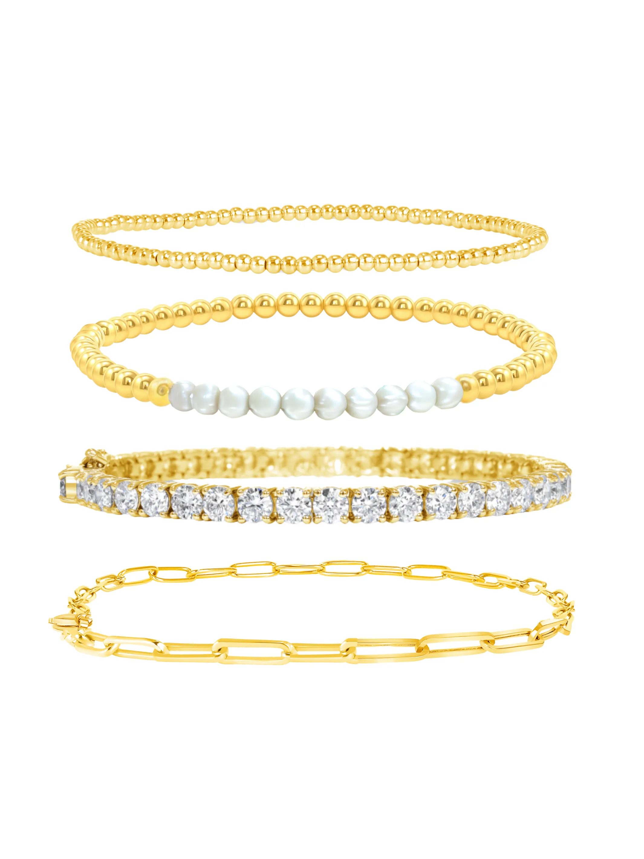 Perfect Pearl Bracelet Set
