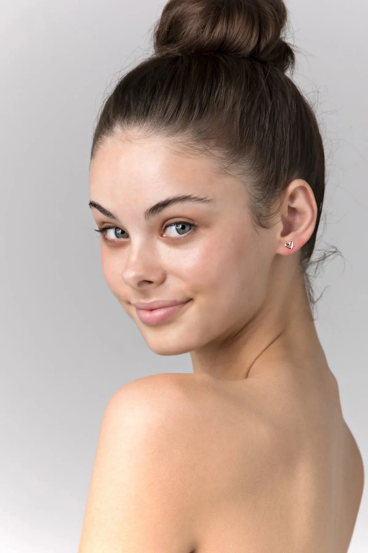 Petite Heart Earring