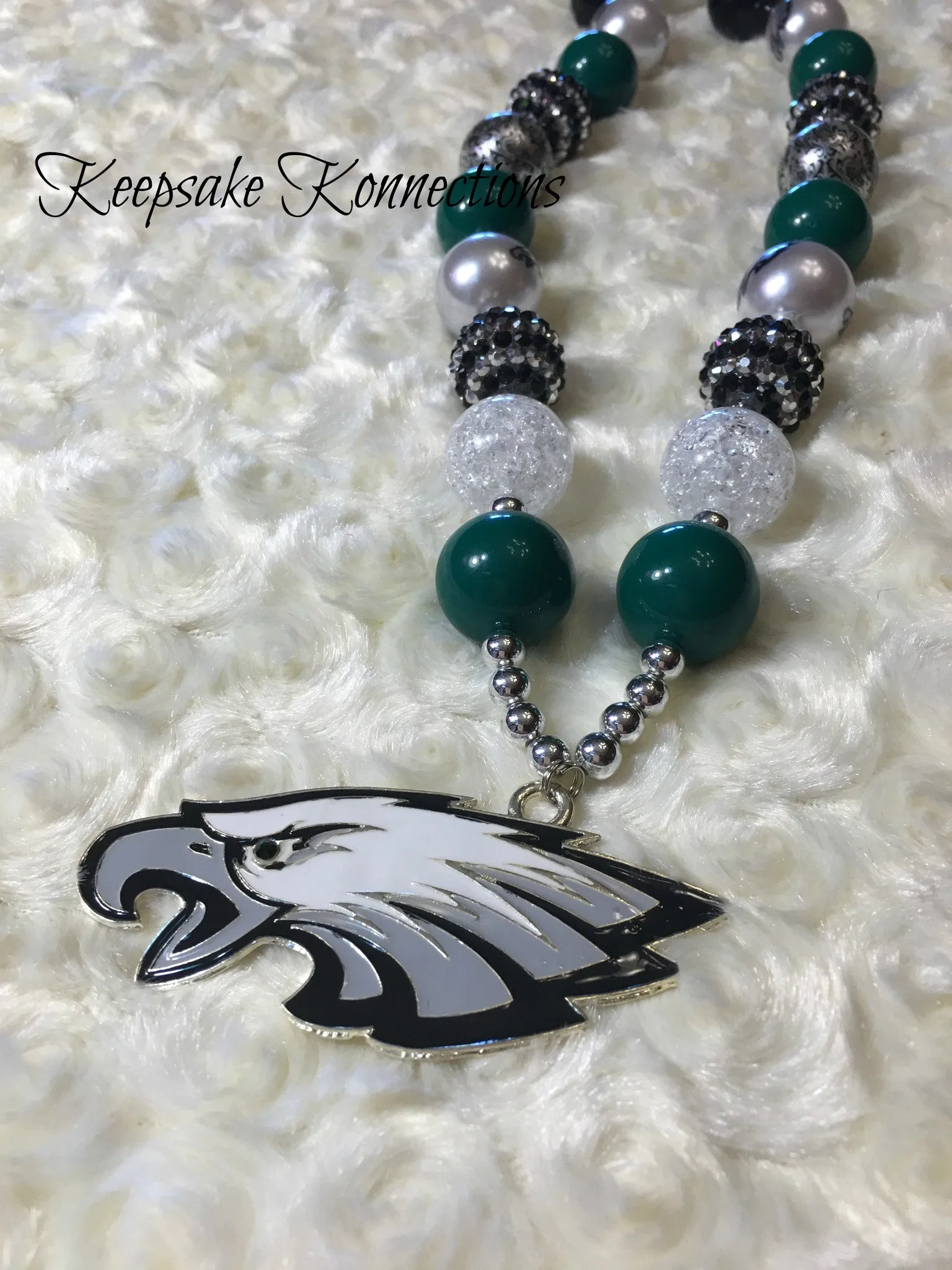 Philadelphia Eagles Chunky Necklace