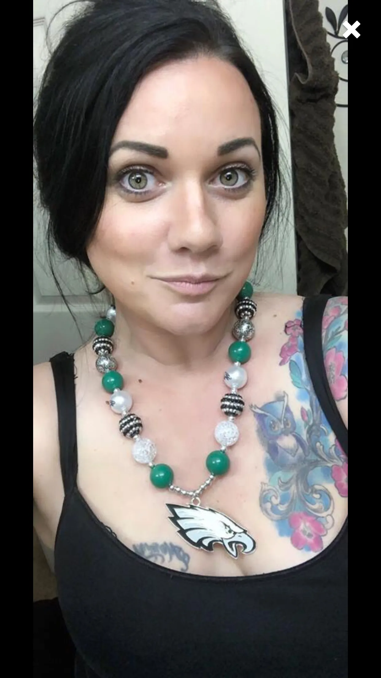 Philadelphia Eagles Chunky Necklace