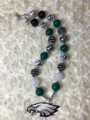 Philadelphia Eagles Chunky Necklace