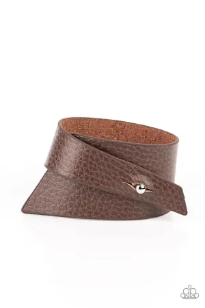 PIECE Offering Brown Paparazzi Bracelet