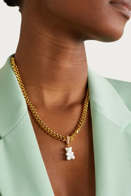 PLAIN JANE CURB CHAIN NECKLACE