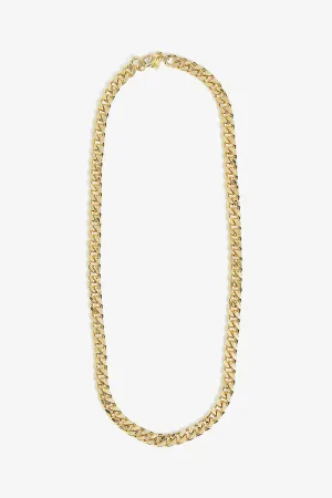 PLAIN JANE CURB CHAIN NECKLACE