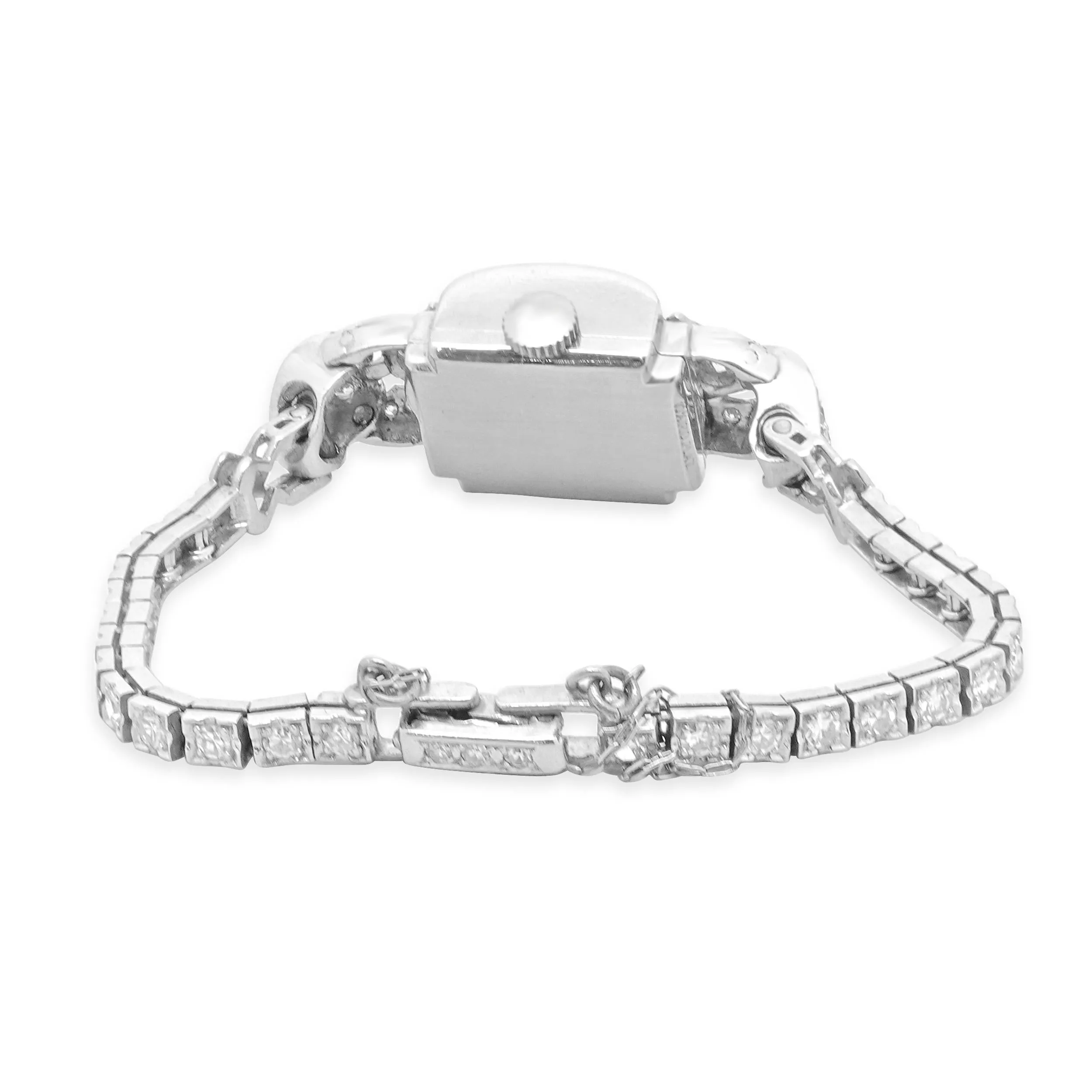 Platinum Vintage Pery Diamond Ladies Watch