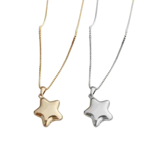 Polly Star Locket Necklace
