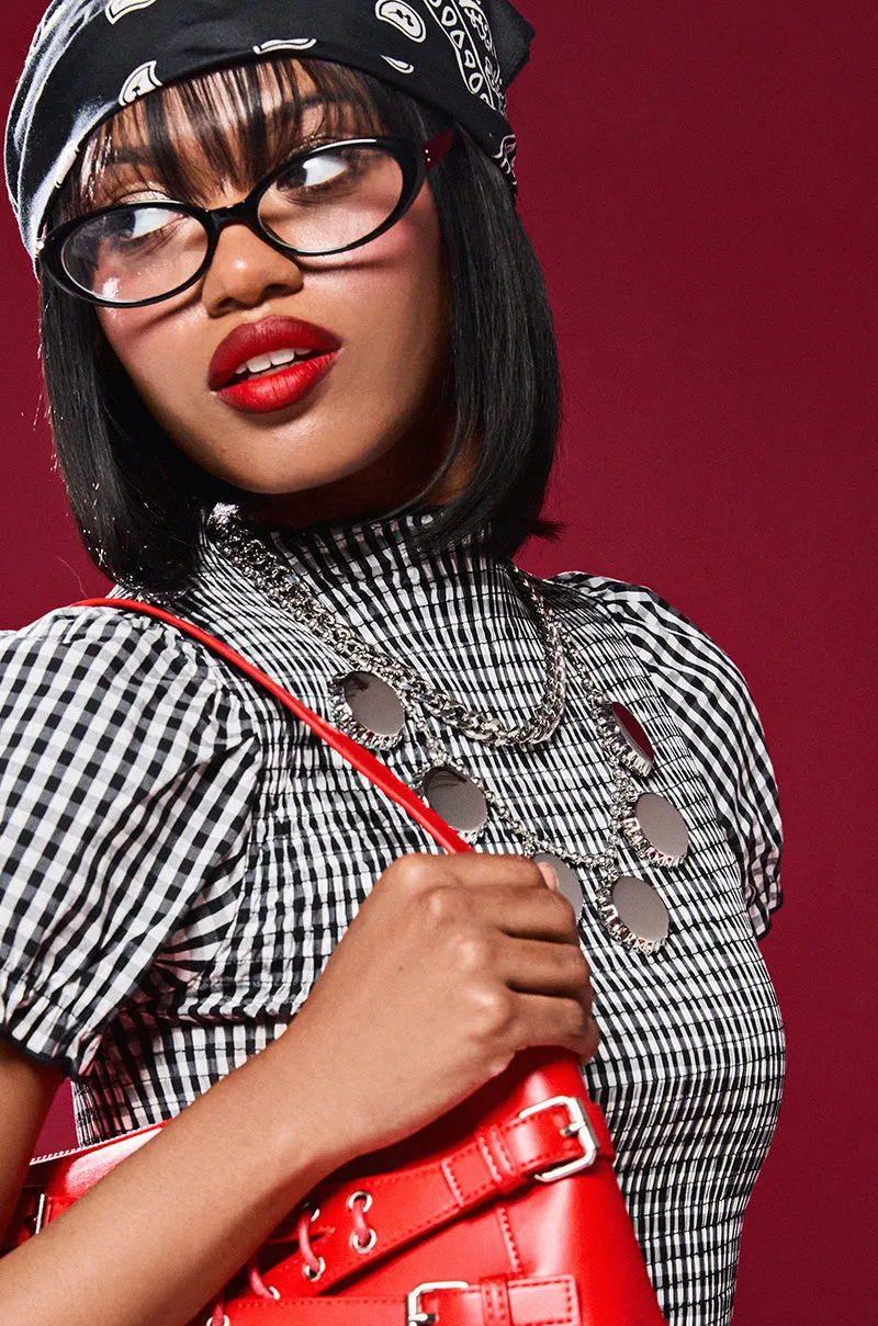 POP THE TOP SILVER NECKLACE SET