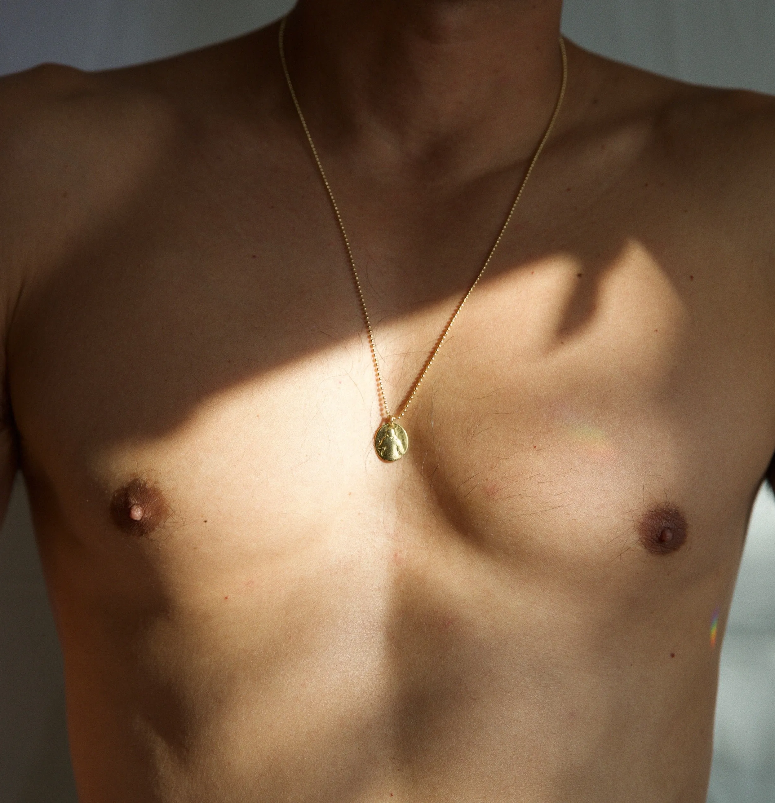 Prayer Coin Necklace