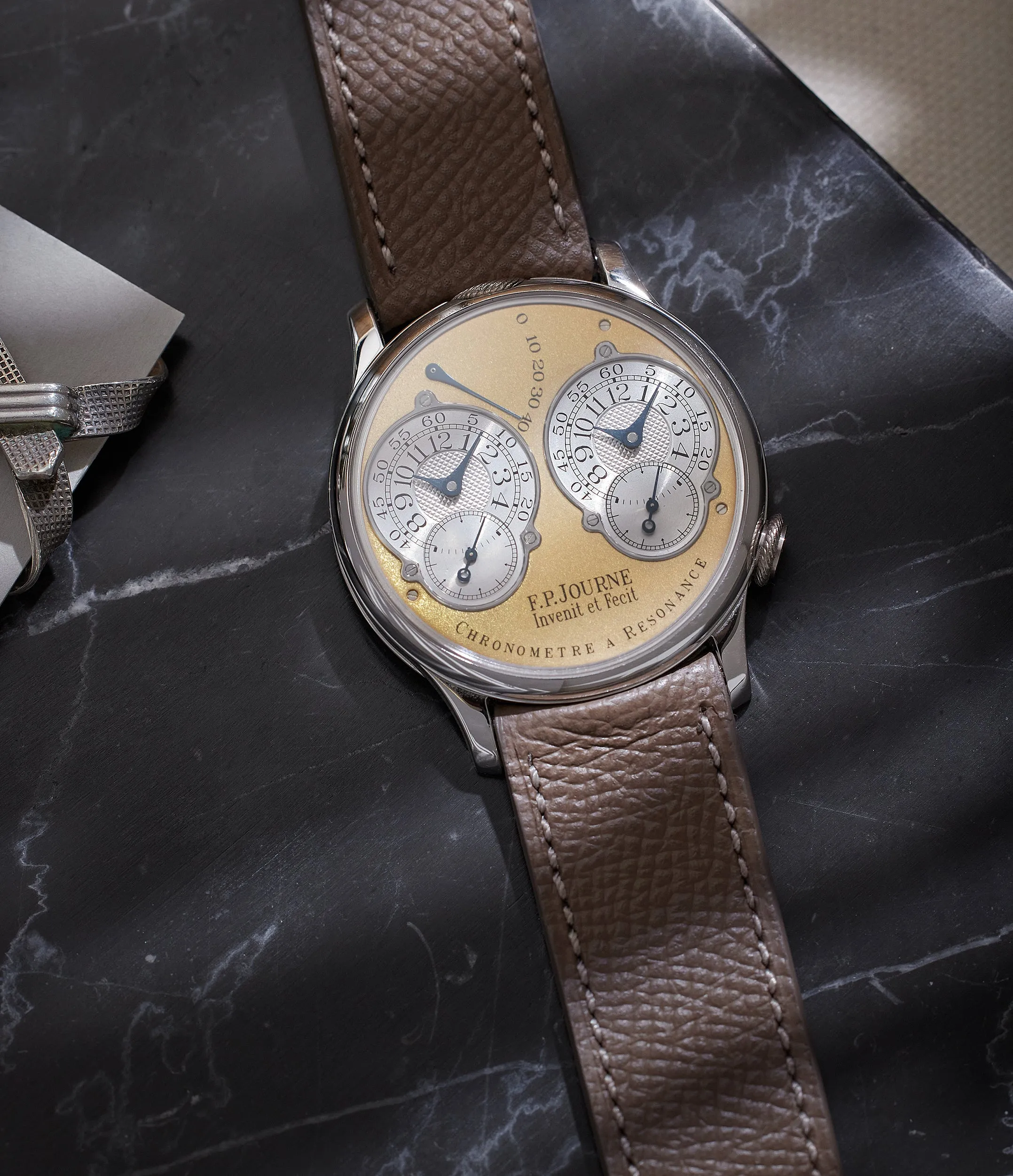 Pre-Souscription Chronomètre a Résonance | Platinum