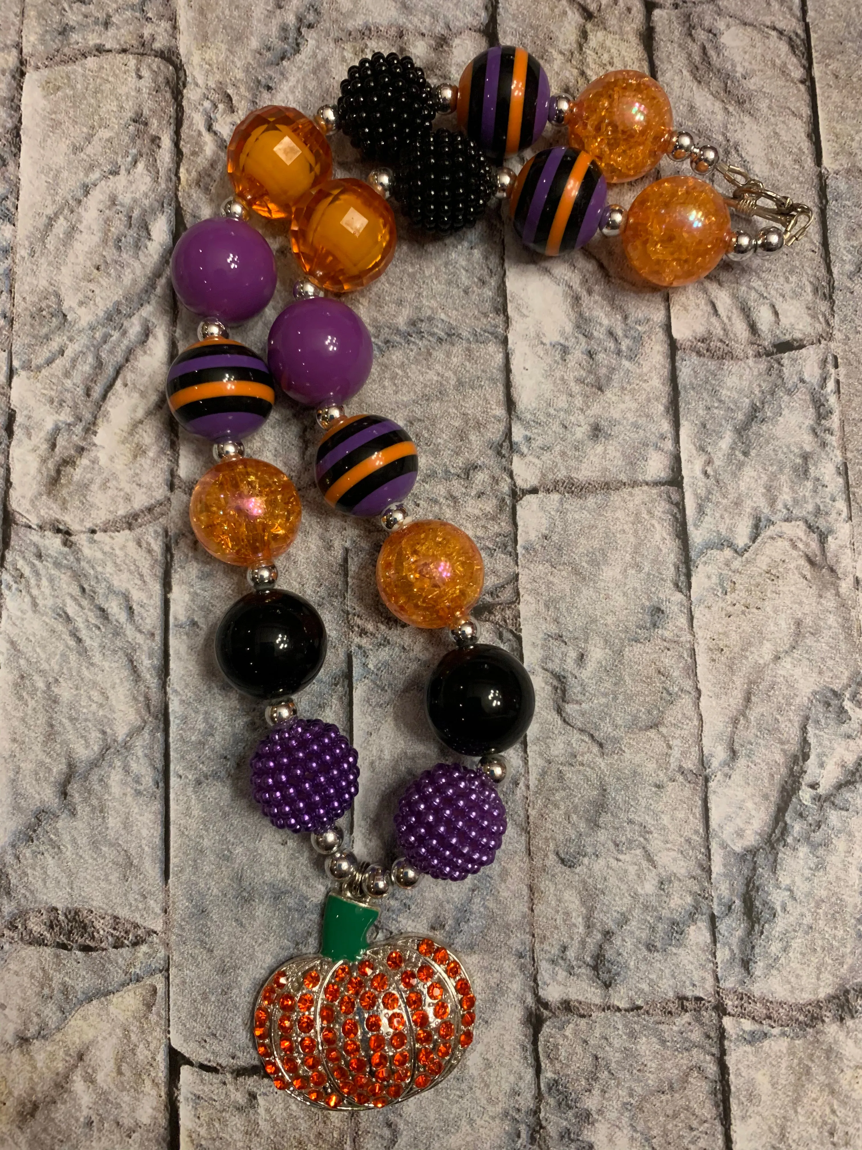 Pumpkin Chunky Necklace
