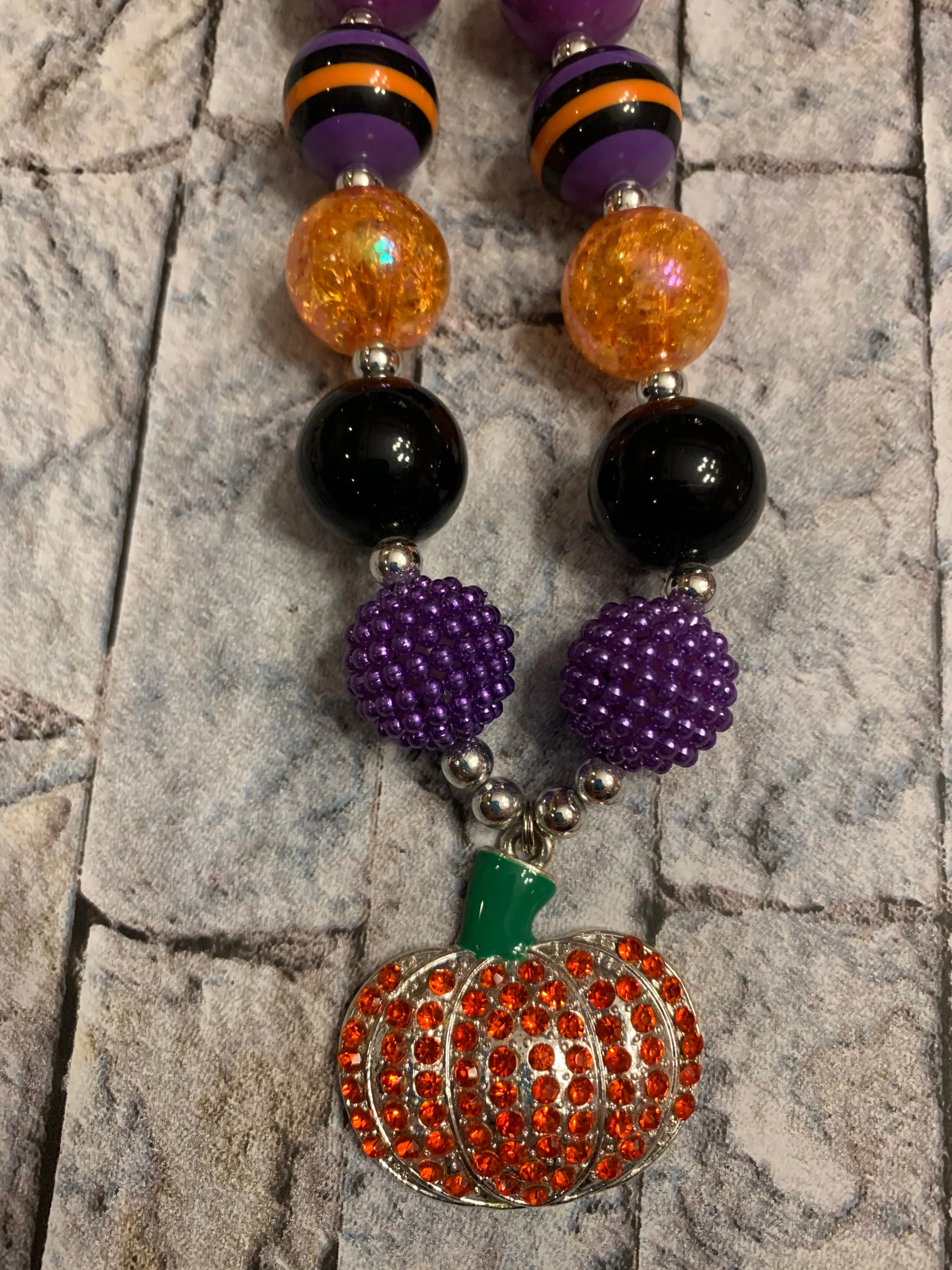 Pumpkin Chunky Necklace