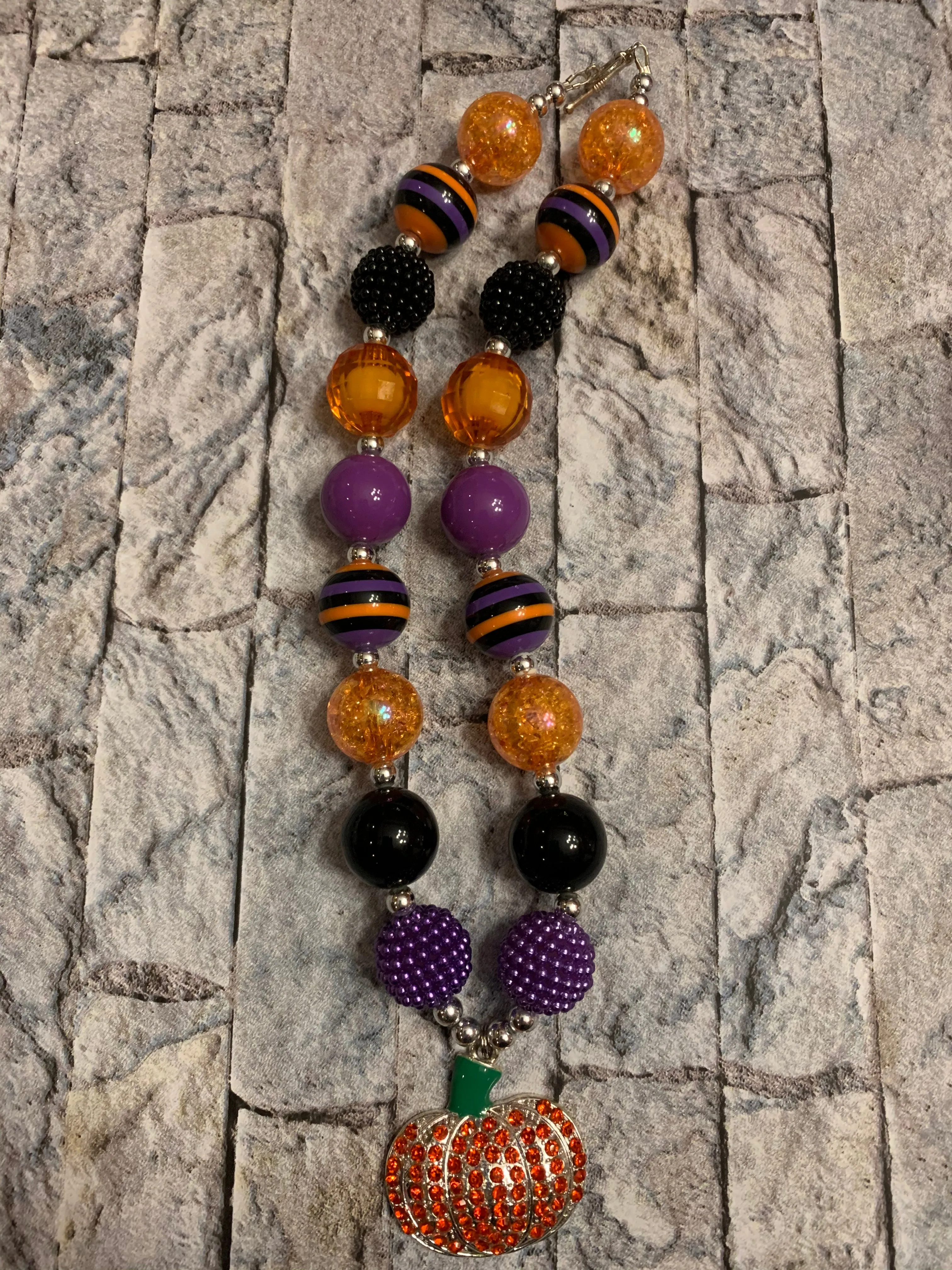 Pumpkin Chunky Necklace