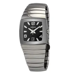 Rado Sintra Platinum-tone Ceramic Black Men's Watch R13599152