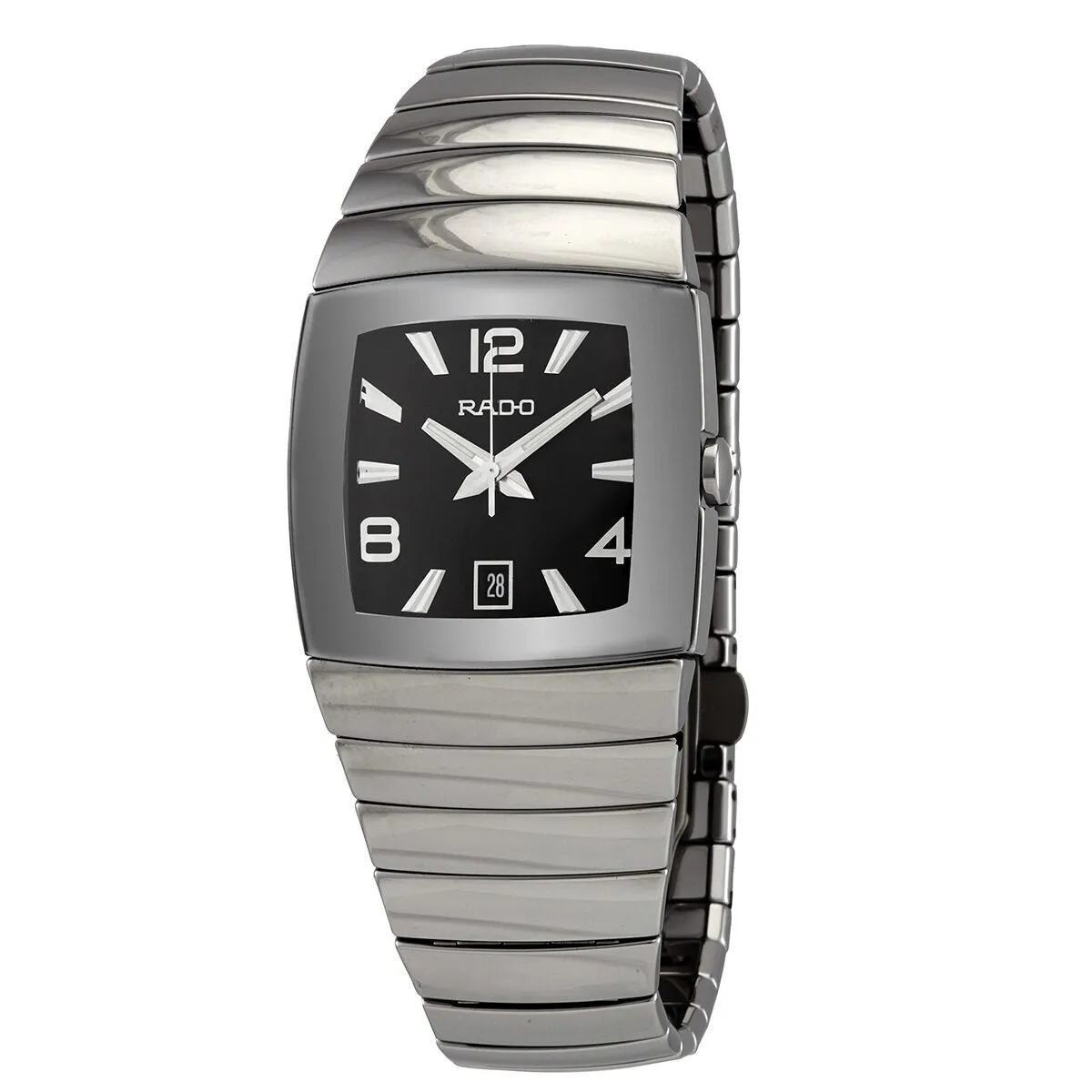 Rado Sintra Platinum-tone Ceramic Black Men's Watch R13599152