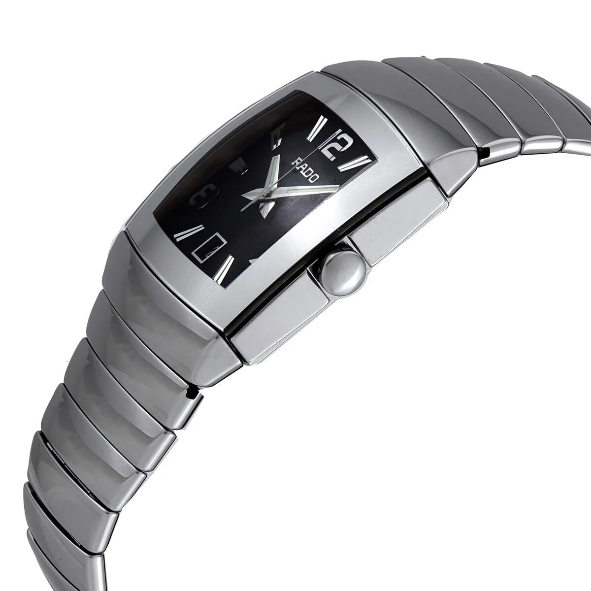 Rado Sintra Platinum-tone Ceramic Black Men's Watch R13599152