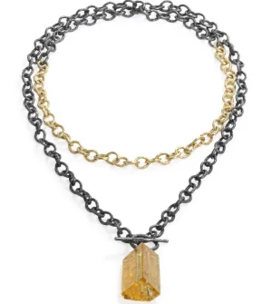 Raw You Golden Beryl Necklace