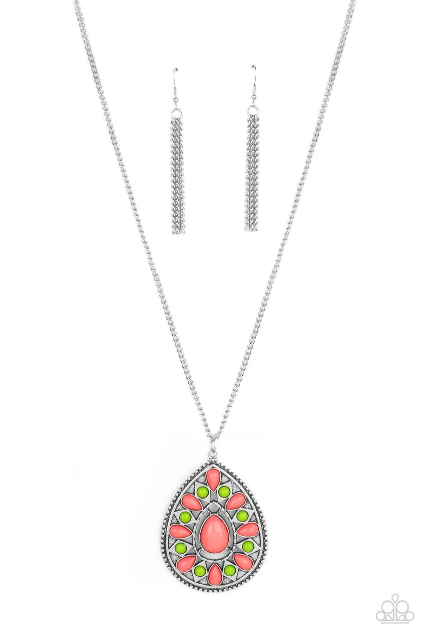 Retro Prairies Multi Paparazzi Necklace