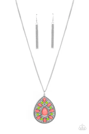 Retro Prairies Multi Paparazzi Necklace