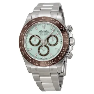 Rolex Cosmograph Daytona Ice Blue Dial Platinum Oyster Bracelet Automatic Men's Watch 116506IBLSO
