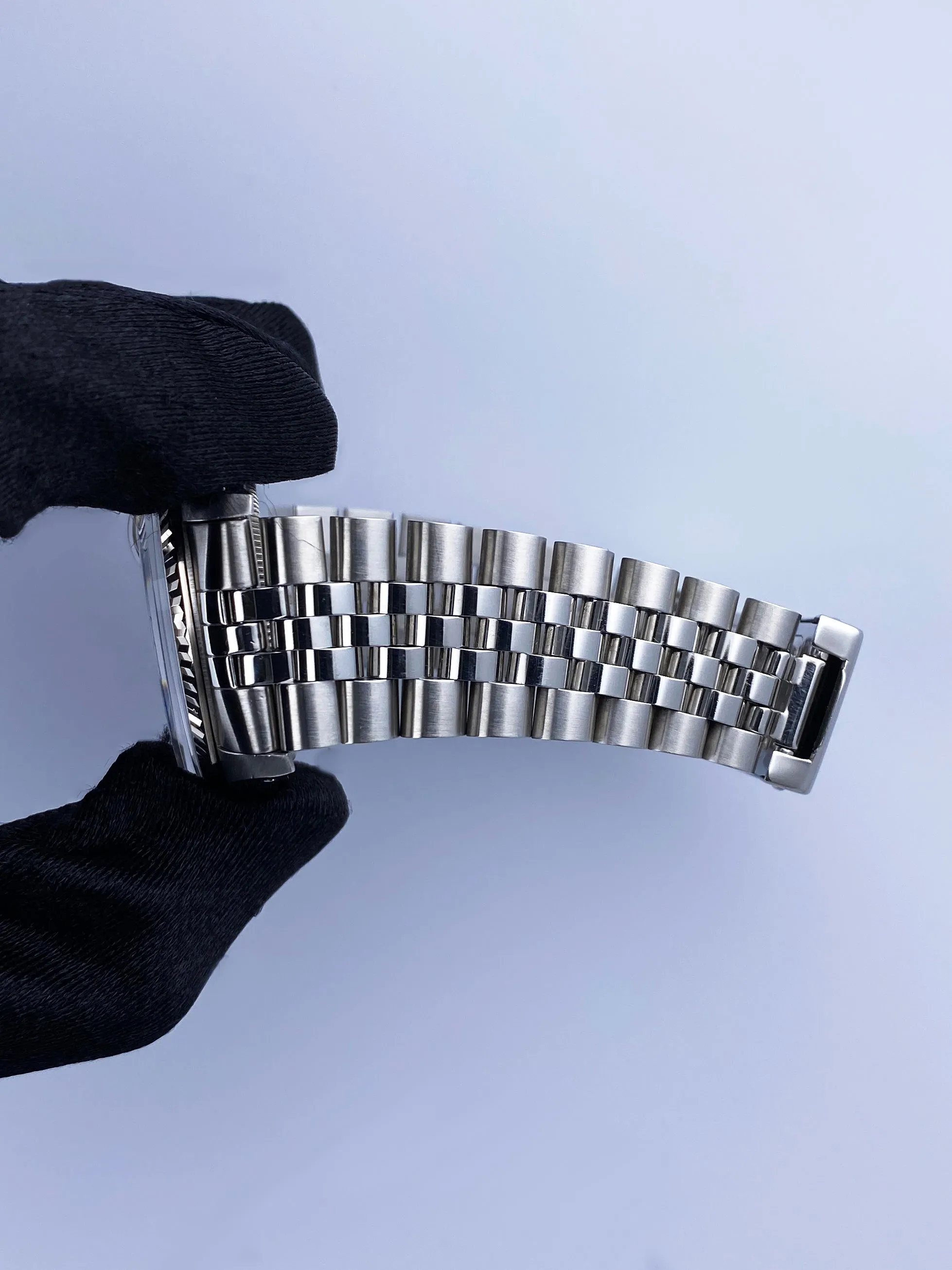 Rolex Datejust 16014 Silver Dial Mens Watch